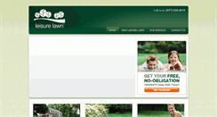 Desktop Screenshot of leisurelawnohio.com